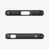 ACS02841 - Sony Xperia 1 III Case Rugged Armor in matte black showing the back